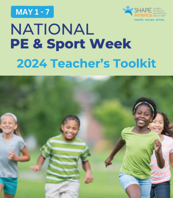 National Physical Education & Sport Week is Coming Soon‼️😃#MoveInMay Join us for the annual celebration of the importance of physical education and health education from May 1st through 7th Download your free Teacher’s Toolkit and get ready 👇👇👇 shapeamerica.org/events/pesport…