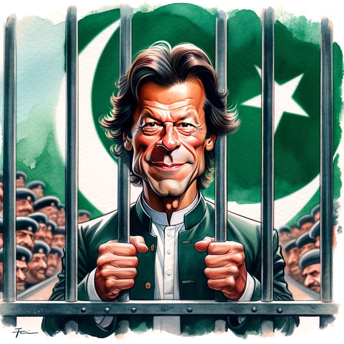 #PAKWatch🇵🇰:
In the summer of 1974, former Pakistani PM Imran Khan began his ascent to the top of the cricket game while playing for Oxford University.

50 years later, Khan sits WRONGFULLY imprisoned in jail.

IT’S TIME TO FREE CAPTAIN PAKISTAN.