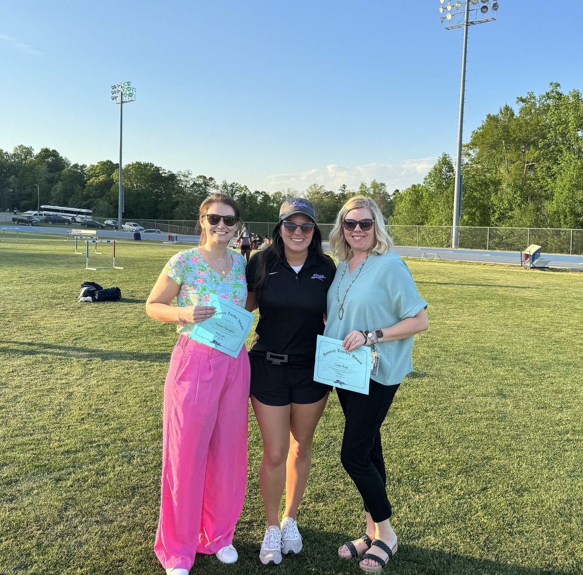 cassi_buys's tweet photo. 👟 Senior Night with Laila…. AKA Spot! 

🤣 Spot is the funniest kid I ever taught and kept me on my toes!   I wouldn’t miss this night for the world!  

🍎 Social Studies teachers are staying busy this spring! https://t.co/JU7FckByk2