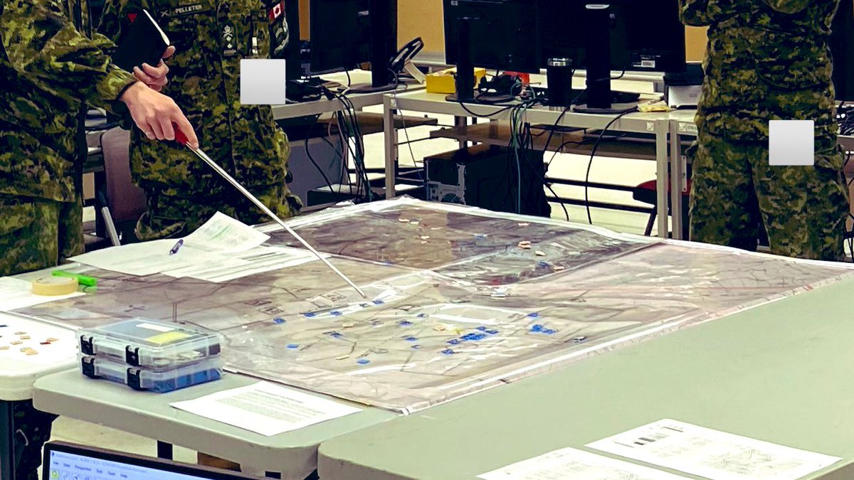 Urban operation went pretty well in simulation.

Great to see the students apply the basics well and see the results as the plan unfolded. So many great lesson learned.

Now, on to Ex FINAL DRIVE (BDX4) next week.

#CanMilTwitter