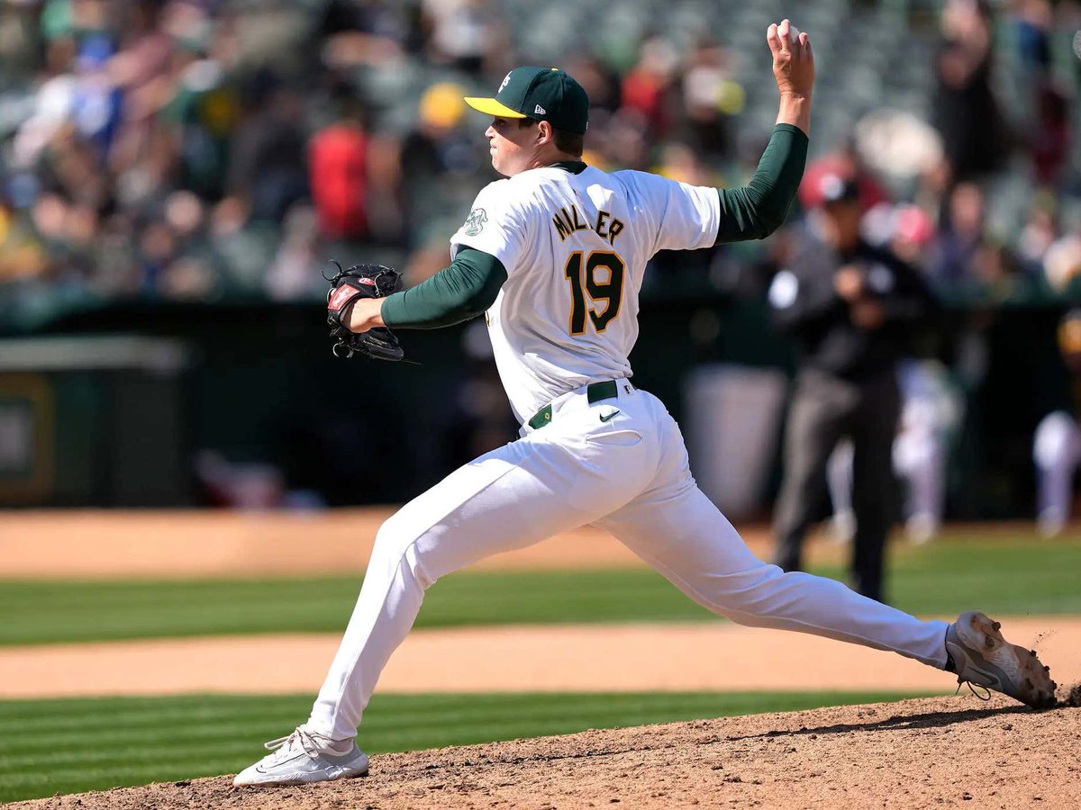 The Most Electric Pitcher In Baseball Is Not Gerrit Cole, Corbin Burnes, Or Shohei Ohtani - It's Oakland A's Closer Mason Miller And It's Time Everyone Learns His Name buff.ly/3Q4kw2w