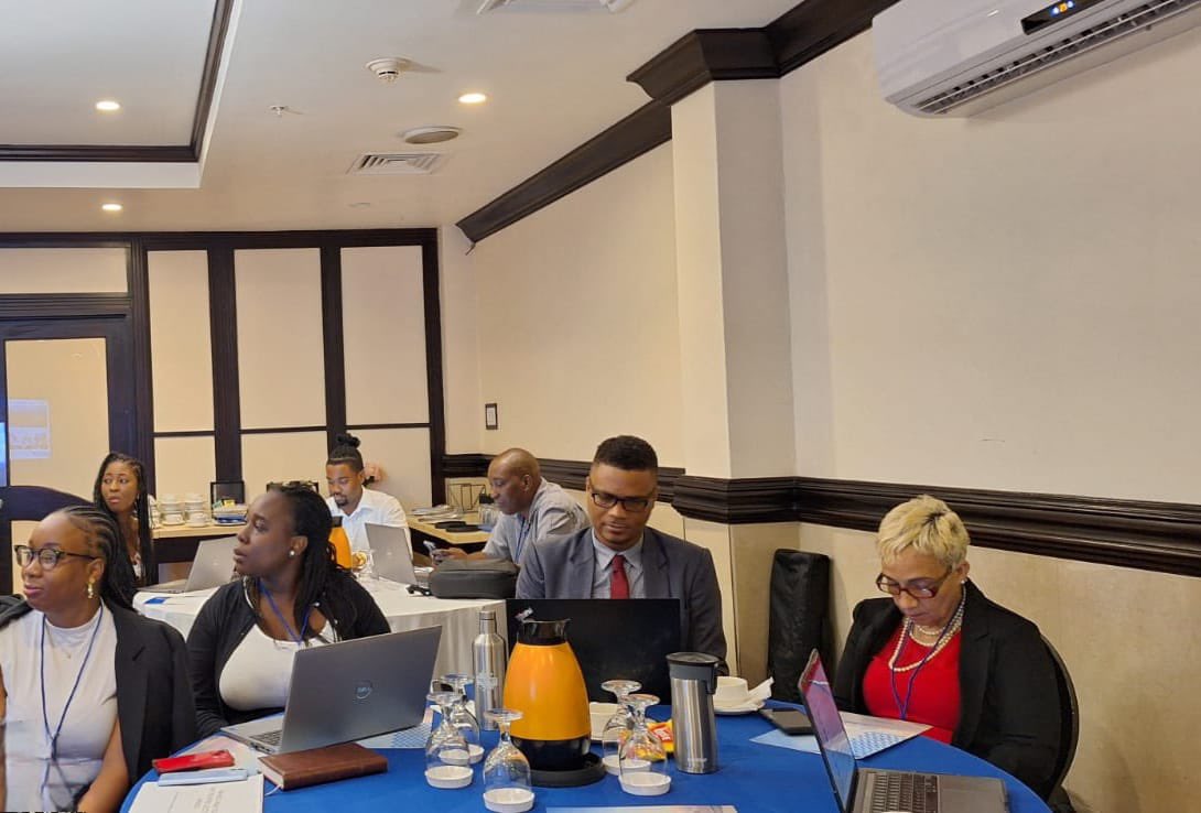 Th @_BlueJustice team is back in Kingston to 📈the work of the multiagency team addressing fisheries crime in the Caribbean. Experts convened for a 2nd round of training and updates to bolster Blue Action for safer oceans & food security. @Blue_Resilience @CaribFisheries