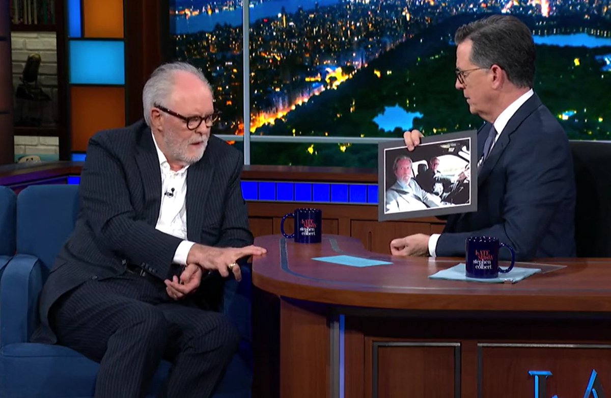 For any fans of #TheOldMan, John Lithgow was on #TheLateShow last night waxing lyrical about working with Jeff Bridges. Season 2 is due for release later this year. So looking forward to this.