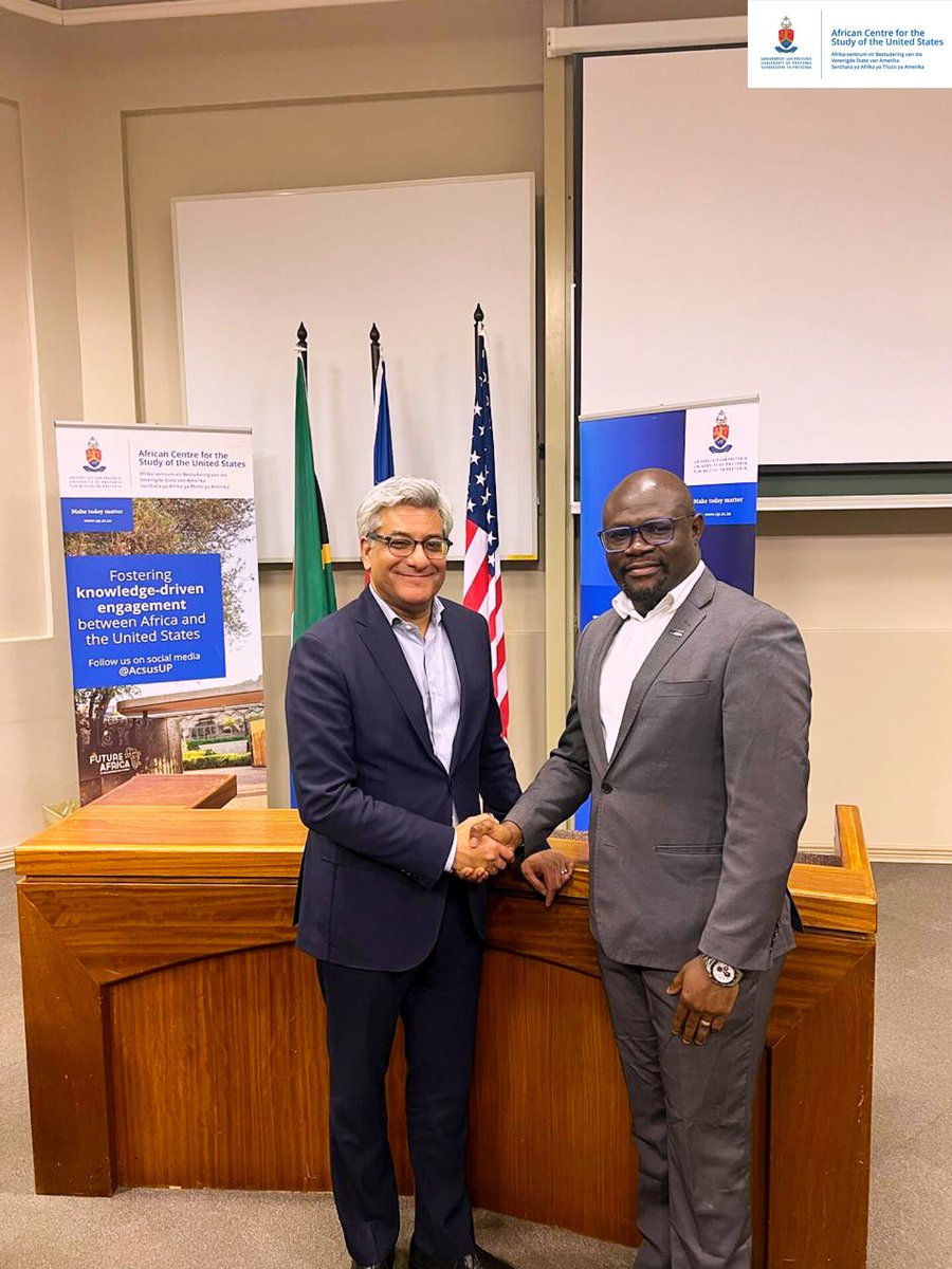 African Centre for study of the US, Uni Pretoria tweet media
