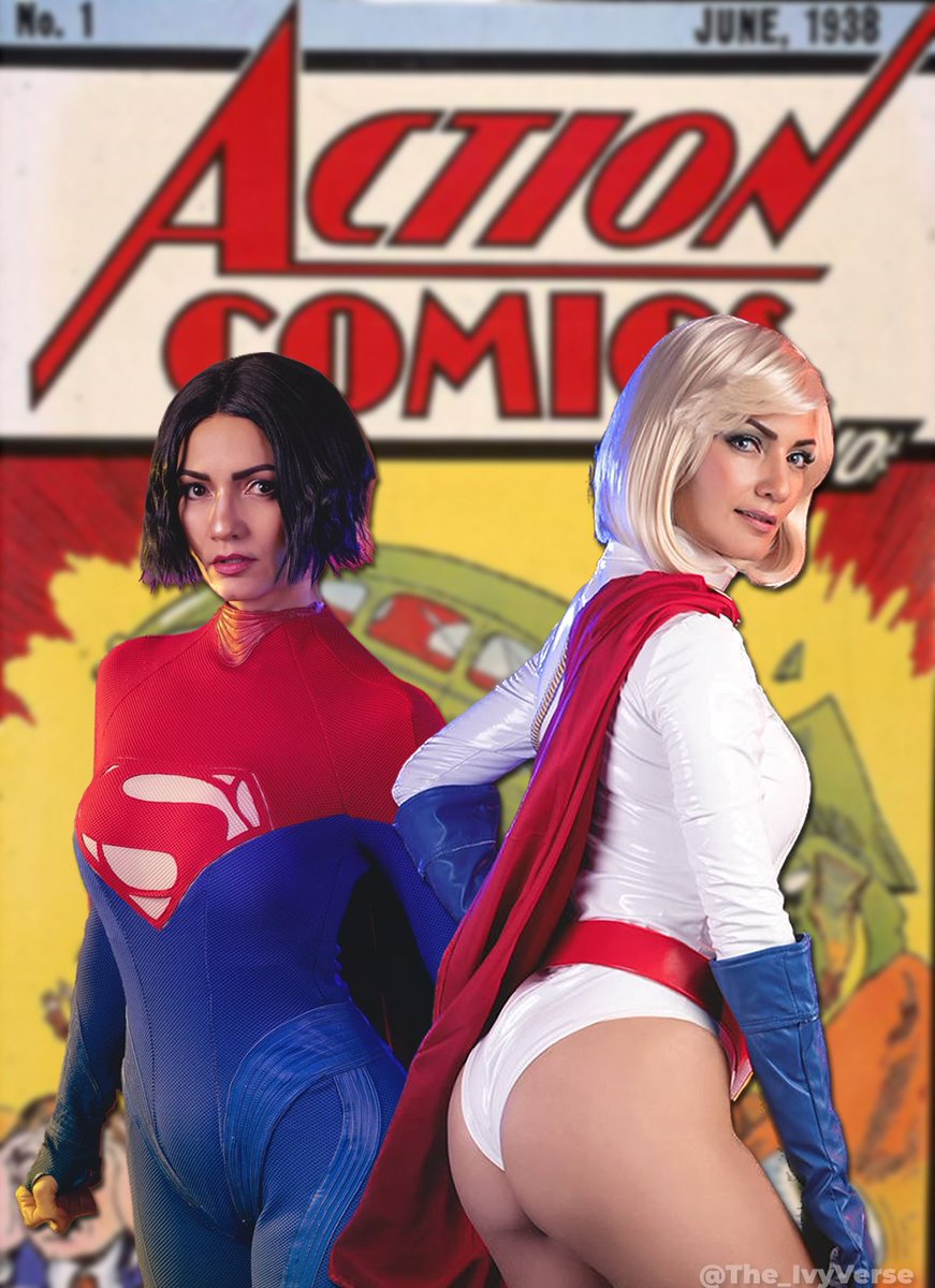 Wishing Superman a Happy 86th Birthday courtesy of everyone's favorite Super/Power Girl @IvyCosplay! Action Comics #1 released April 18, 1938 #SuperMan #Supergirl #PowerGirl #IvyCosplay #SupergirlCosplay #PowerGirlCosplay #DCU #ActionComics #SupermanDay