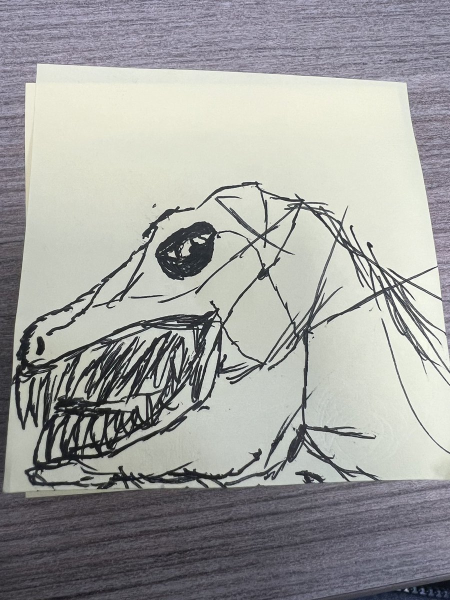 millerjm's tweet photo. #doodle #trex #dinosaur #dc #marvel #spiderrex #fanart #drawing #art https://t.co/S2COUjXQhY