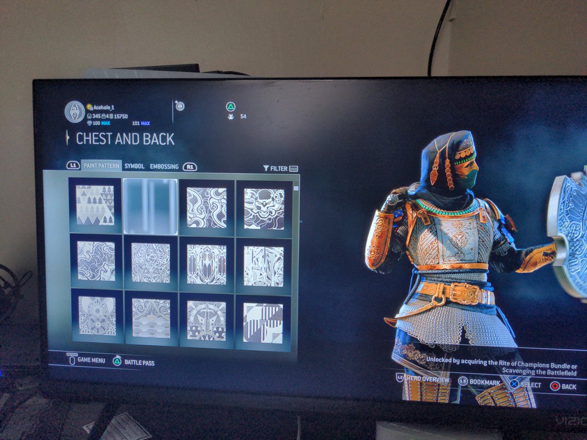 acehalo19991's tweet photo. @UbisoftSupport hey I found a bug in for honor regarding afeeras symbols from the rite of champions 

It just doesn't exist apparently https://t.co/JRMVplZjw6