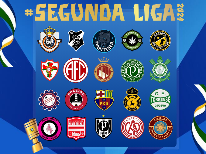 A 𝑺𝑬𝑮𝑼𝑵𝑫𝑨 𝑳𝑰𝑮𝑨 é logo aí! 🇧🇷☀️

- Estas são as equipes que farão parte da segunda divisão do campeonato nacional.

Quem irá garantir sua vaga na Primeira Liga 2025? 👀

#EmBuscaDoAcesso