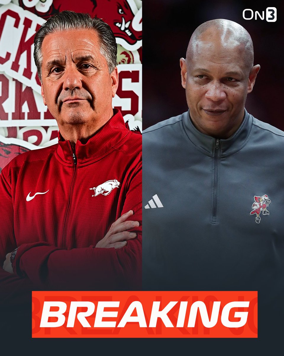 NEWS: Arkansas & John Calipari have hired former Louisville head coach Kenny Payne as an assistant🐗 on3.com/college/arkans…