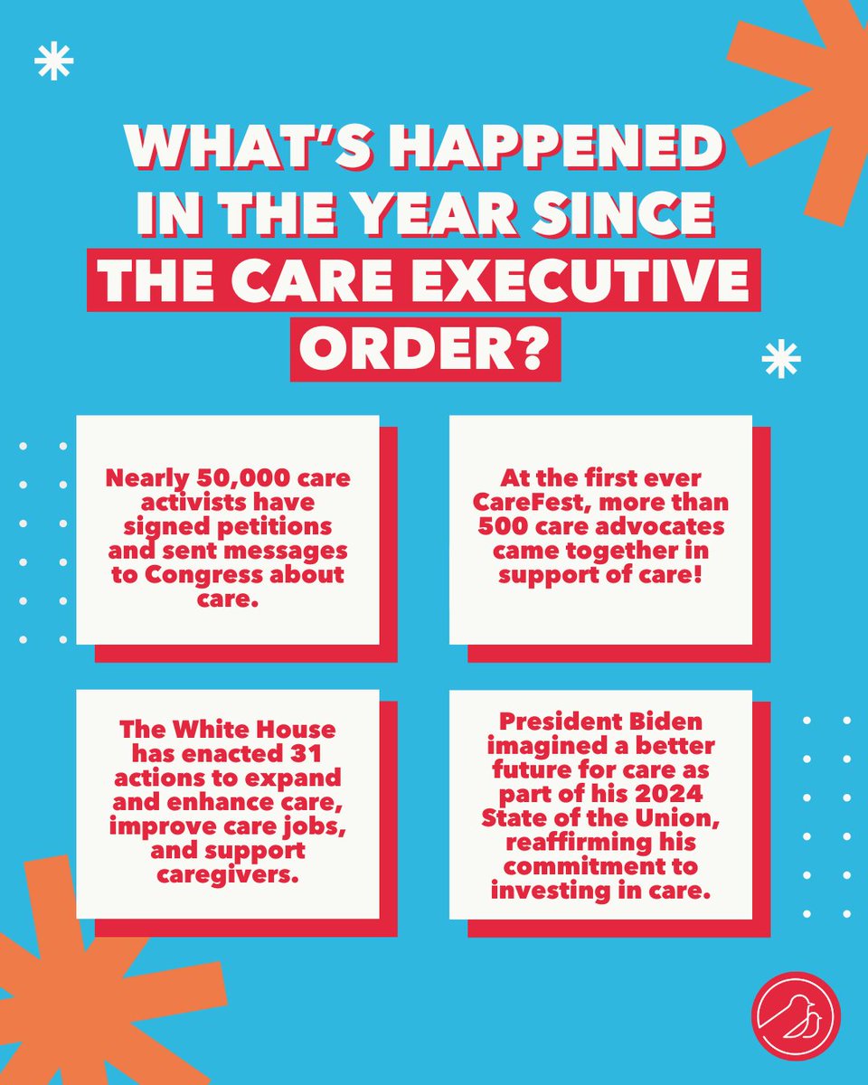 What’s happened in the year since @POTUS signed an executive order with the largest set of actions on care in history? A lot, actually.

There’s still so much left to do to create a better care system for all of us – but we’re doing it together. #CareMonthOfAction