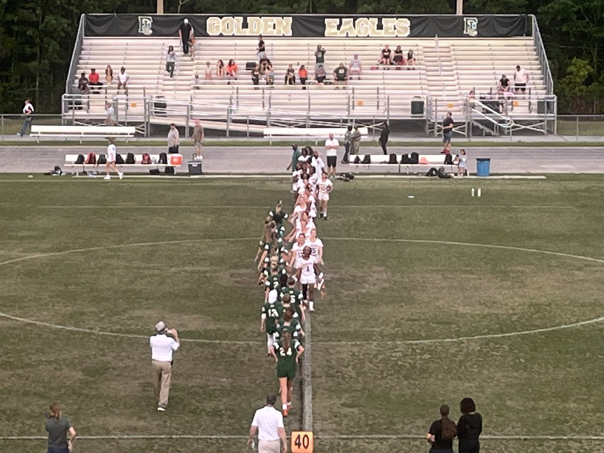 Final from The Rock, Your Golden Eagles 21 Mandarin 13. Regional Semi-Finals will be played on Tuesday at home against an opponent to be determined. #SoarHigher