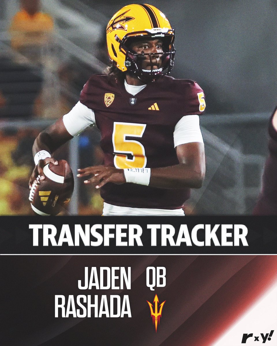 Arizona State QB Jaden Rashada has entered the transfer portal, he announced. Former 4⭐️ QB in the 2023 class
