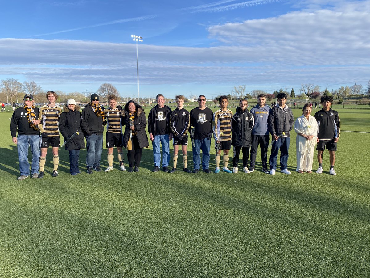 drasmussen43's tweet photo. Recognizing our Senior Burke Soccer players tonight before our game with Gretna East 🖤💛⚽️ A great group of Bulldogs and families who many have been a part of Burke Soccer since their freshman year🖤💛⚽️ Thanks for representing Burke with Loyalty, Integrity and Honor #WeAreBurke https://t.co/sHrWxvBARl
