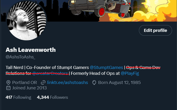 AshsToAshs_'s tweet photo. Arcatar had a large round of lay offs today, which sadly included me. 
SO I'M ON THE FLIPPIN' JOB HUNT AGAIN!

Please consider me if you're looking for a:
-Publishing Producer
-Publishing Ops
-Game Dev Relations
-Influencer Relations

RTs appreciated ❤️ https://t.co/GTWB9f7Ifp