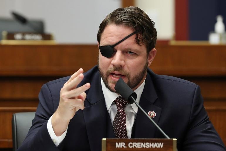 In three words or less how would you describe Dan Crenshaw aka Eye Patch Mccain ?