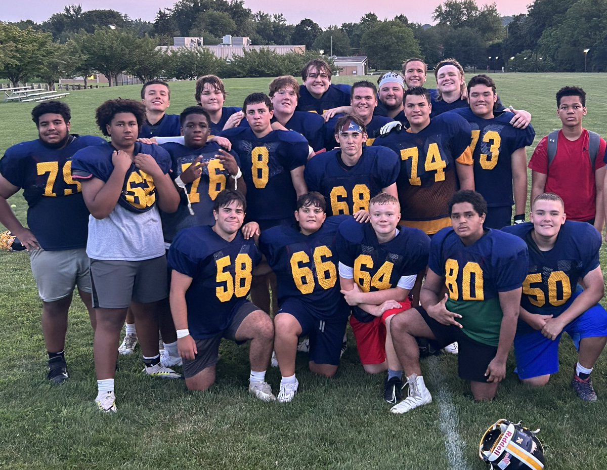 National linemen appreciation day!!!! Hardworking, goofy, intelligent bunch that makes my job easy and fun! Difficult each year watching them grown up and move on but exciting to see the young one blossom and flourish. @WissFootball
