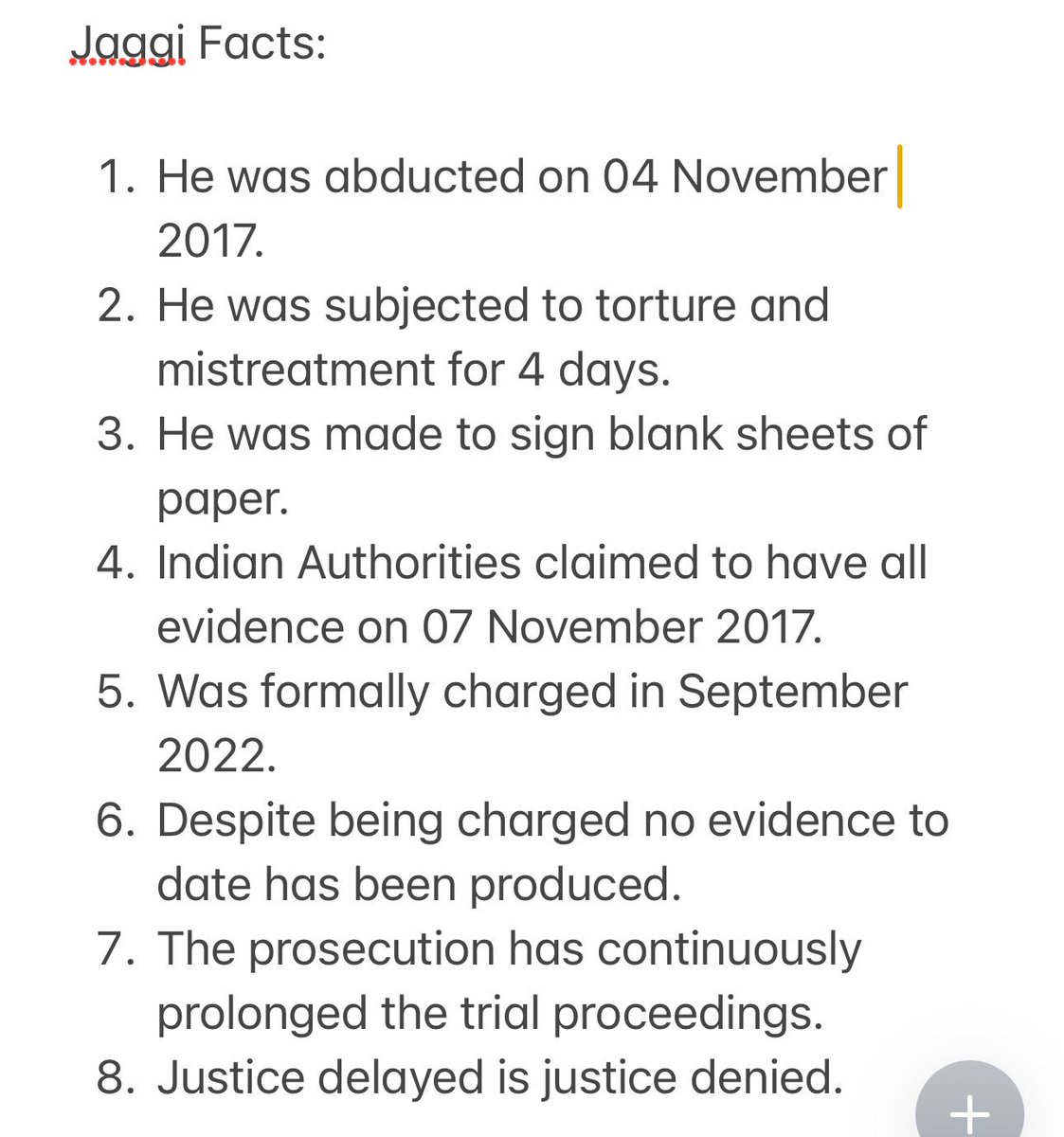 Jagtar Singh Johal is innocent and deserves to be back home in the UK. Support the campaign #FreeJaggiNow

He has been in Indian jail for the last 2359 days without any crime or evidence @AIIndia @amnesty @AmnestyCIJ @AmnestyUK