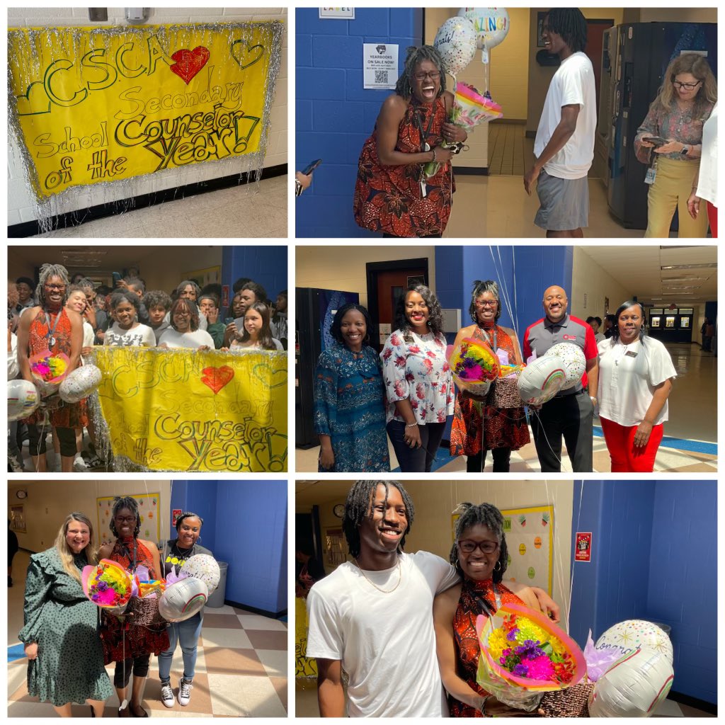WeAreCSCA's tweet image. Counselor so nice, she won twice! Winning for her county and CSCA, Congrats to our CSCA secondary counselor of the year!