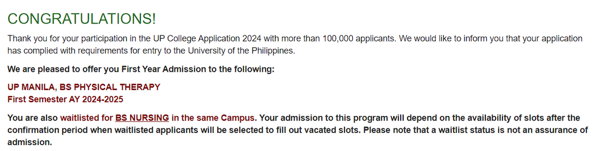 emuughn's tweet photo. NAKAPASA AKO UPM WTFFFFFF !! SALAMAT UP !! C U MGA DAGA SOMEWHERE DYAN READY AKO MAGING CINDERELLA !! 🫶🌻 https://t.co/T2Ai5hoKoP