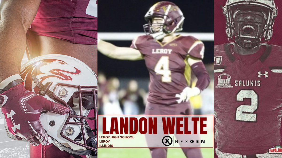 2025 LB/ATH Landon Welte @LandonWelte Leroy HS @LeroyPantherFB (IL) set for a Saturday visit with Southern Illinois @SIU_Football