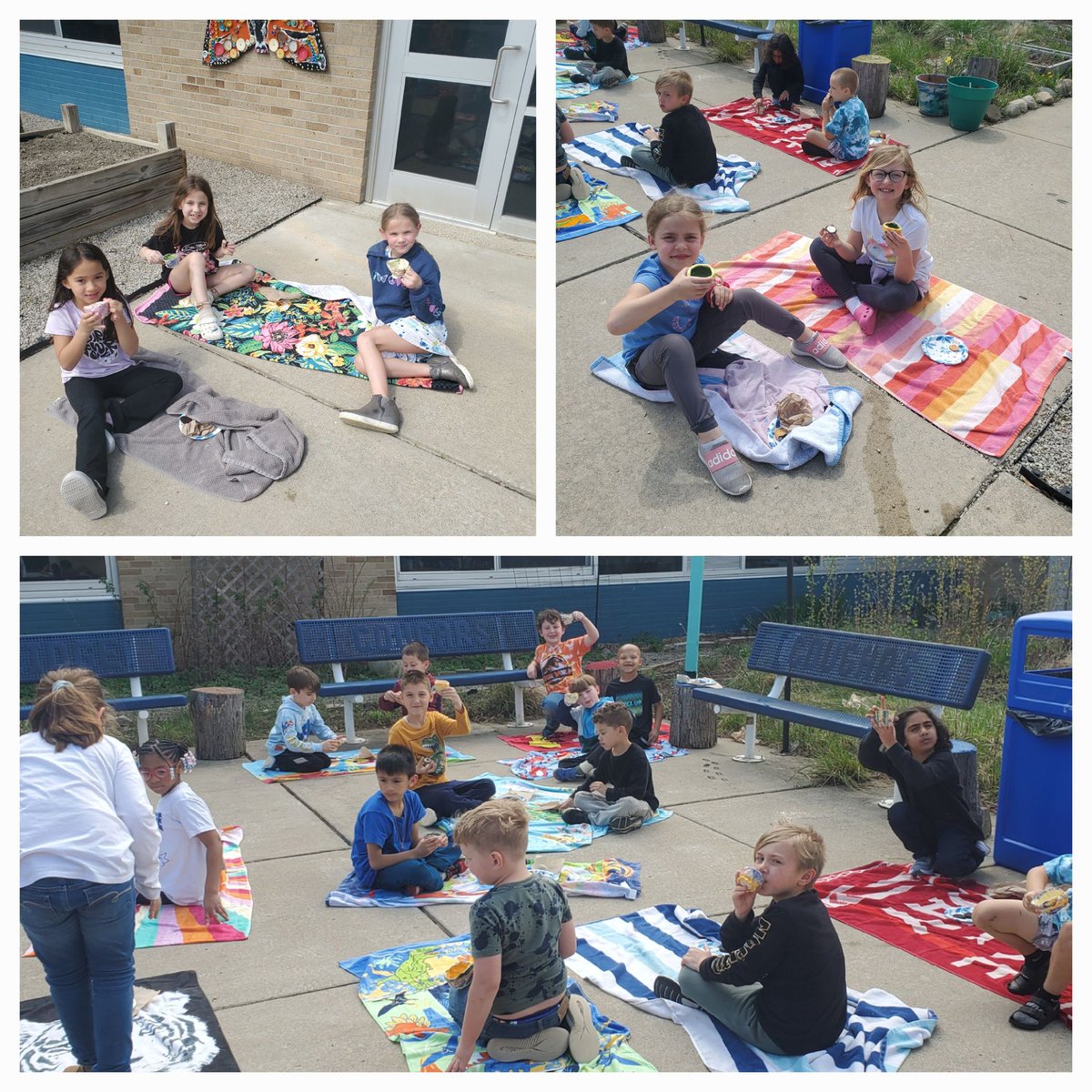 Nice weather for a tea party with Ms. Schocker's class! <a href="/CoolidgeCougars/">Coolidge Cougars</a> <a href="/stark_kellie/">Kellie Stark</a>
