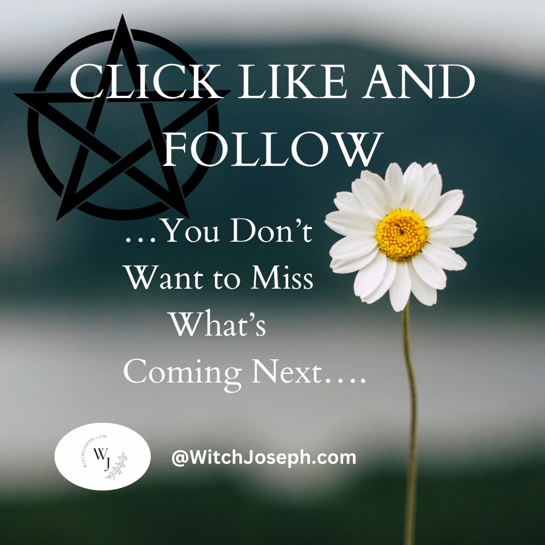 Be sure to follow us on all our social media platforms and visit us on the website to see all of our collections for the magickal life xoxox #Witchcraft #Magick #Pagan #GoodMagick #WitchJoseph #Animism #FolkMagick #HighMagick #CeremonialMagick #TraditionalWitchcraft #Wicca