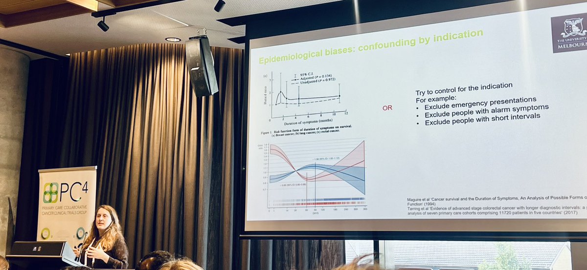 Time variables should not be categorised! ⏰ Ally Drosdowsky from @UMCPC_official presents her award winning abstract showing how associations can be missed if the correct methods aren’t used @CaPRINetwork #CAPRI2024 @PC4TG