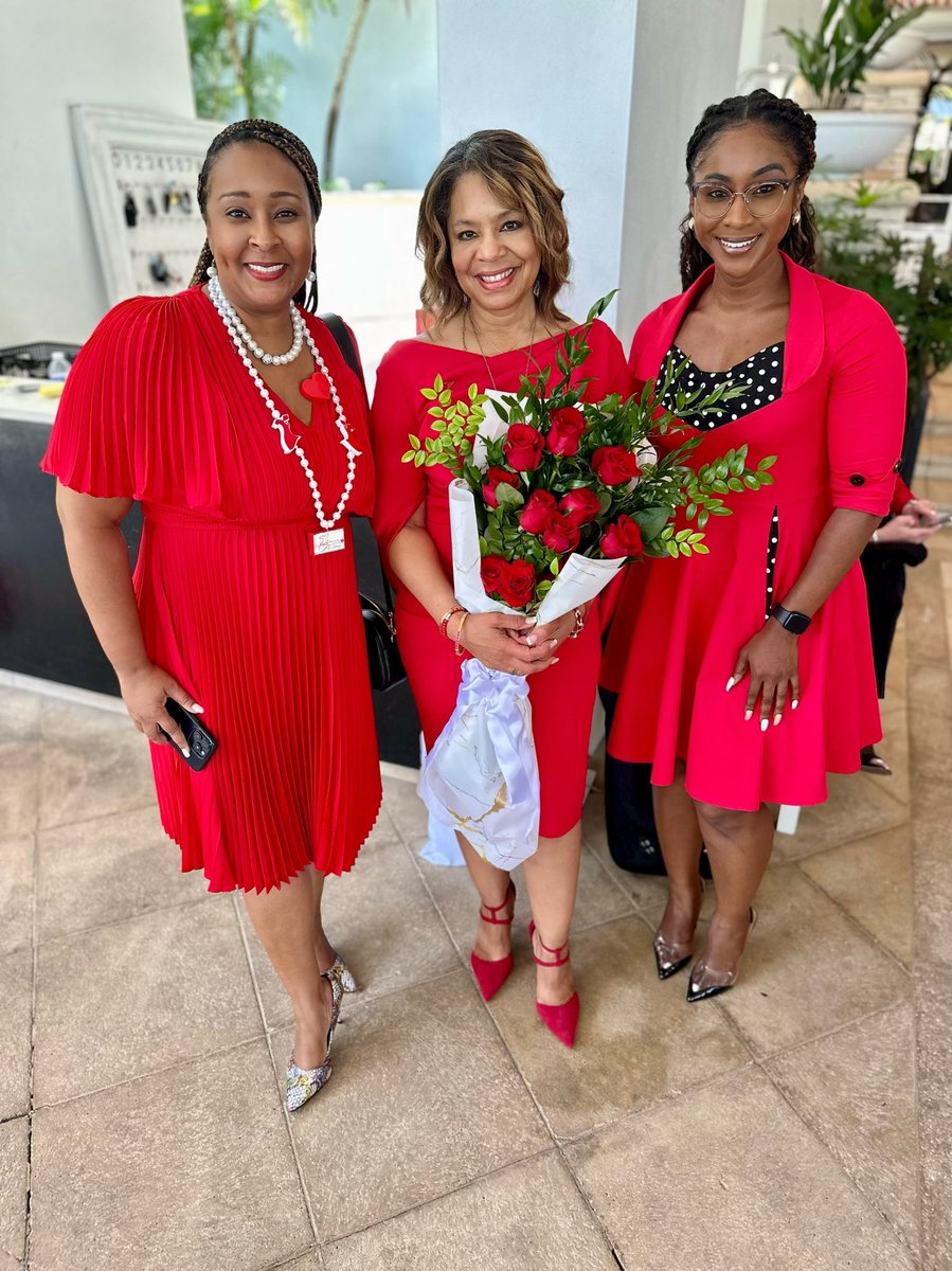 Had an amazing time at today’s @AmericanHeartFL #GoRedForWomen Luncheon ❤️ “Heartcare is simply about loving yourself and never, ever failing the one you love.” #PBGoRed