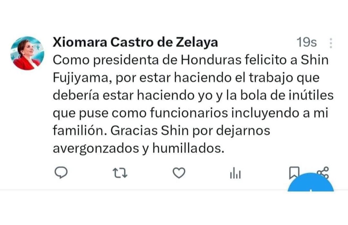 Importante mensaje de la presidenta