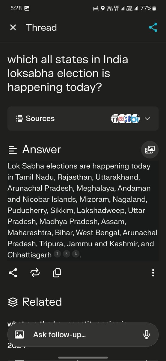 The fall of Google

The OG of web crawler could not find an answer but returns back links for me to find answers.

Google (vs) <a href="/perplexity_ai/">Perplexity</a>