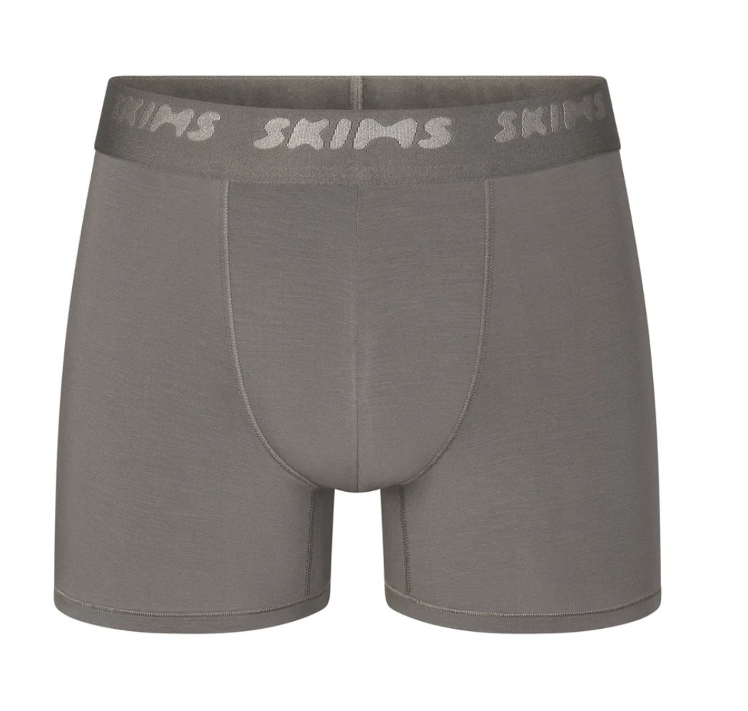 At a 2023 Halloween party, Justin was actually caught wearing SKIMS brand underwear! They make both briefs and boxer briefs.