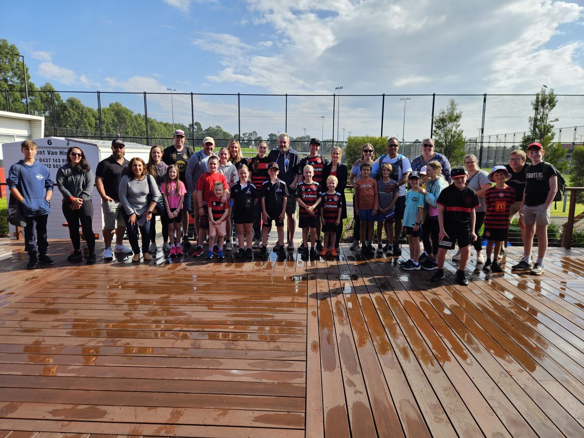 Special thanks to @wswanderersfc for having us and the local Defence community at their recent fan day. The group got to tour the facilities, watch the squad train, have a kick themselves and even meet some of their favourite players. #unconqueredtogether #veteransupport
