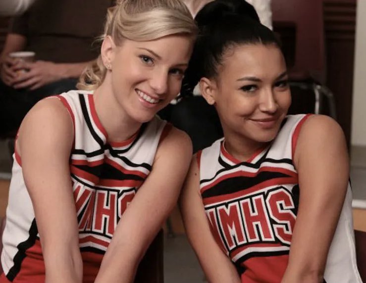 brittanasafe's tweet photo. santana having this picture in her locker <3 https://t.co/o0qy3IkfAi