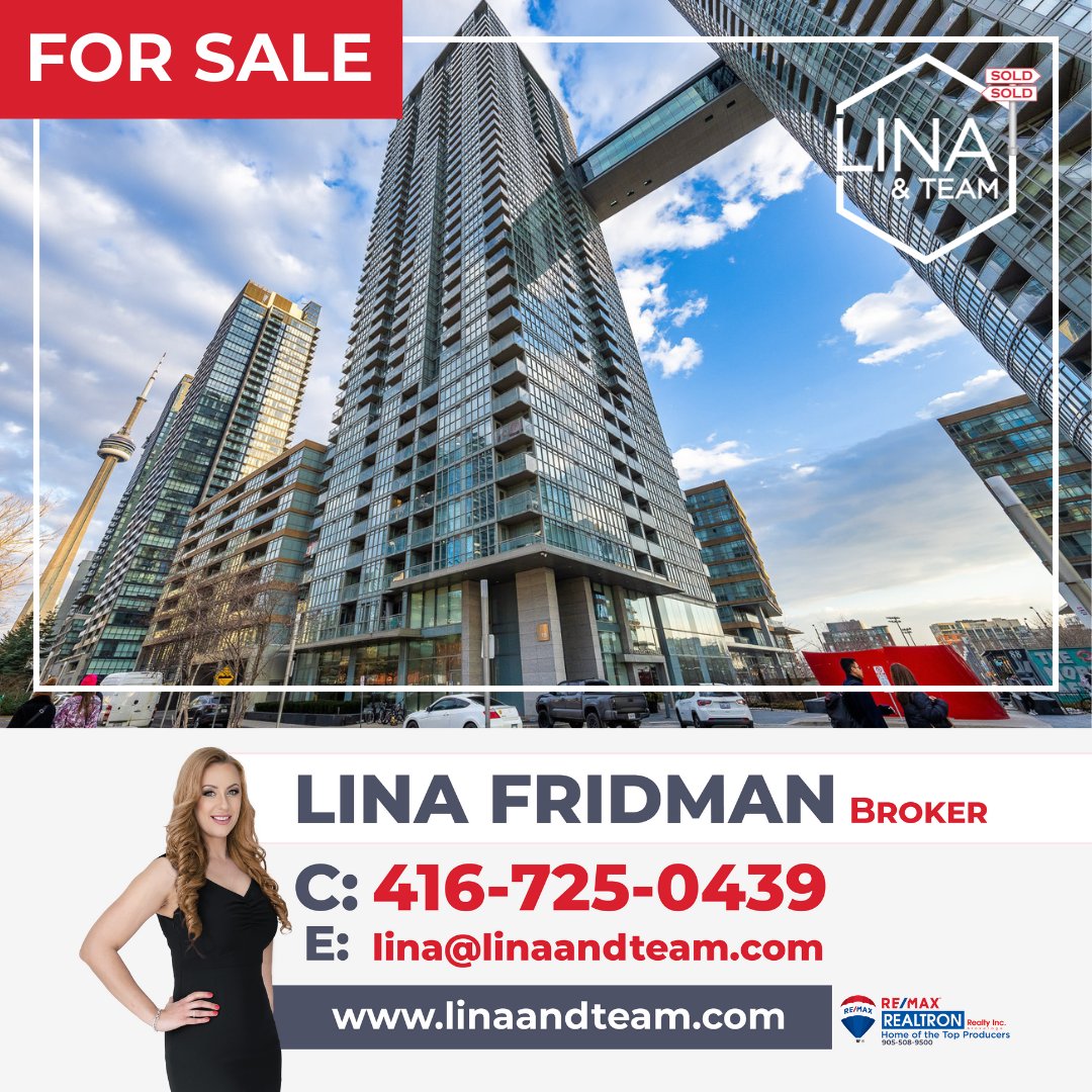 📣 🏡 FOR SALE
📍15 Iceboat Terrace Unit 2015 #Toronto
💰 $ 549,900

linaandteam.com/properties/15-…

Contact 💬📞 Lina & Team to make it yours today! @ReMaxRealtron

📱 416-725-0439
✉️ lina@linaandteam.com

#LinaandTeam #WeSellRHill #RealEstate #RealEstateToronto #ListingThursday