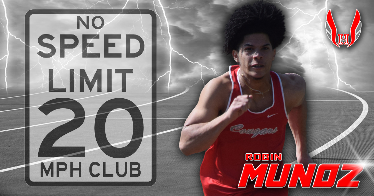 🚨20MPH CLUB🚨

Congratulations to Robin Munoz (JR/Sprints) for reaching 20mph during our 10m Flys!