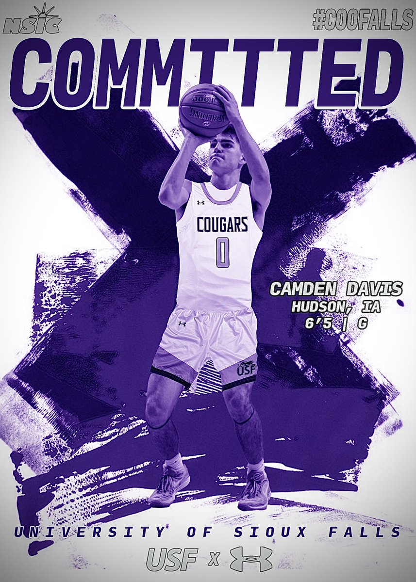 I’m grateful and excited to announce that I will be continuing my academic and basketball career at the University of Sioux Falls. I’d like to thank my family, friends, coaches, and teammates for believing in me, and taking time to help push me to the next level! #GoCoo