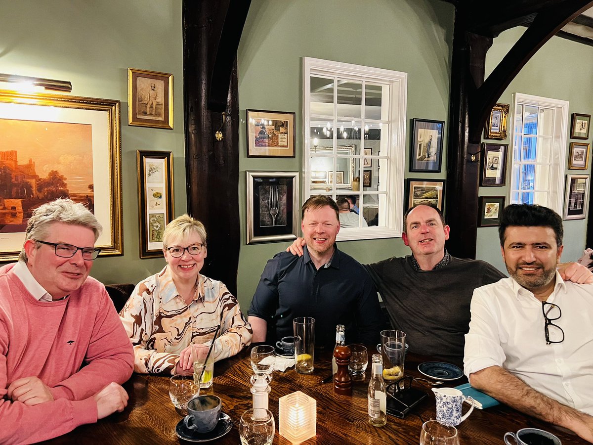 Very productive informal meeting with NCA foot print system medical directors Dr Shona Mccalum , Dr Mark Kellett and AMDs Dr John Patterson and Dr Tom Regan. Discussed about health &amp; care challenges and priority areas in the region and building partnerships to support our