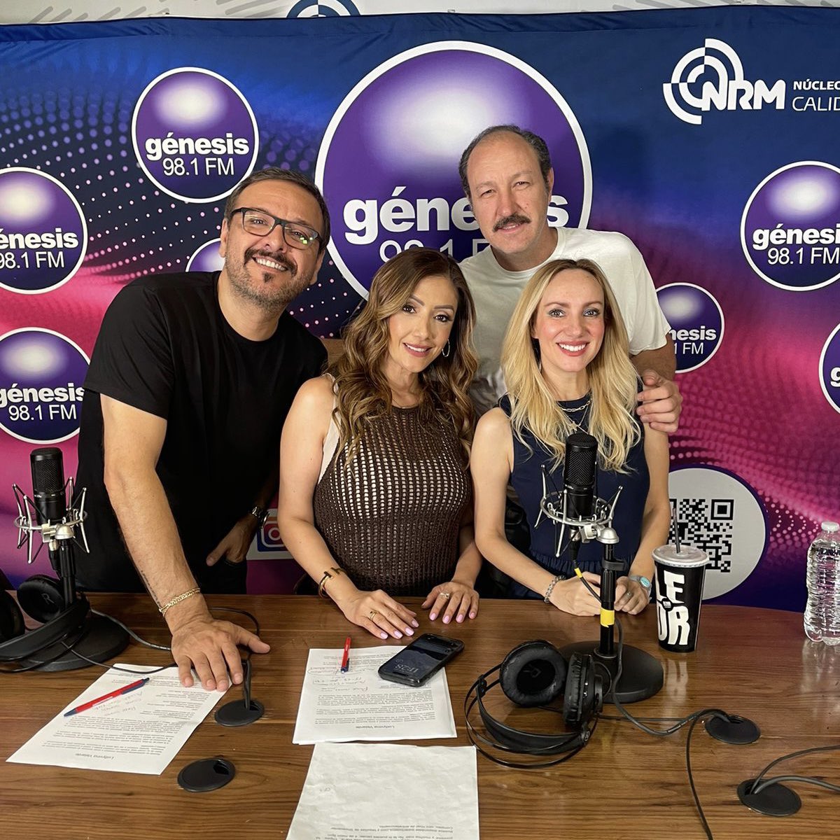 genesis981fm's tweet photo. Nuestros invitados de esta semana en #QueShow ✨🤩🎤🎭 https://t.co/PVAWHgV8Tm