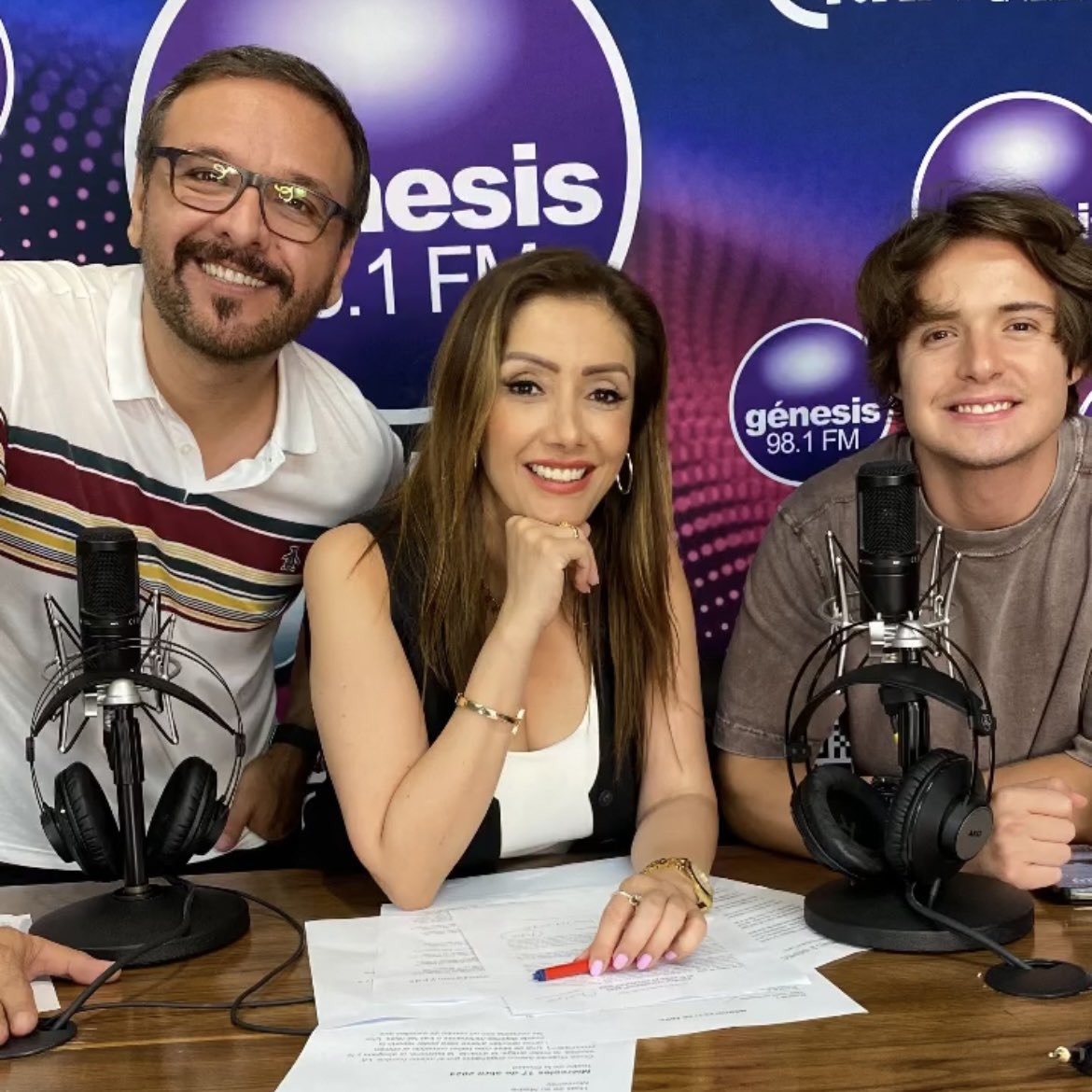 genesis981fm's tweet photo. Nuestros invitados de esta semana en #QueShow ✨🤩🎤🎭 https://t.co/PVAWHgV8Tm