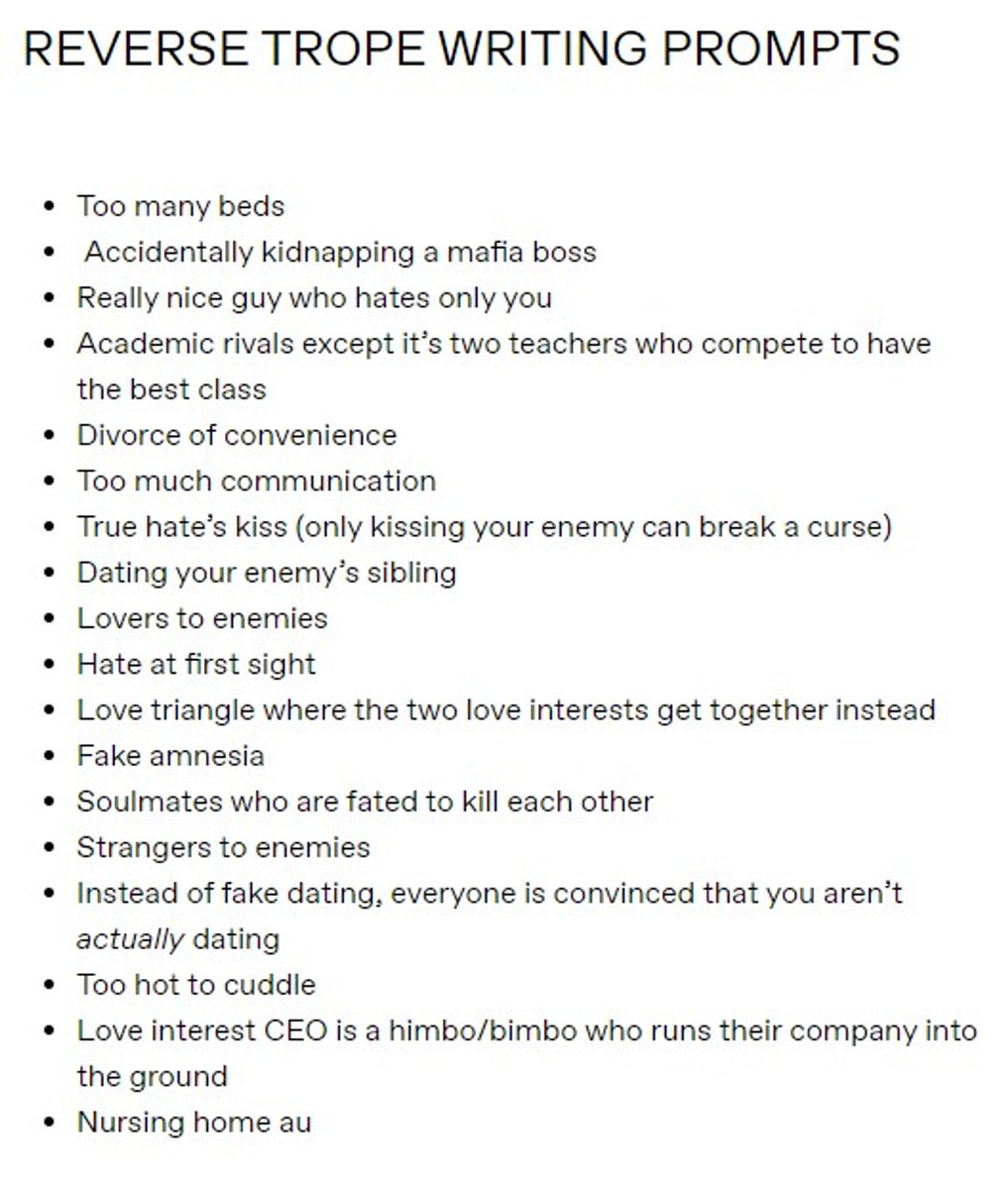 Oh, my. Some of these would be ... interesting. It might be fun to tackle everyone is convinced that you aren't dating. 😄 Would you read any of these?