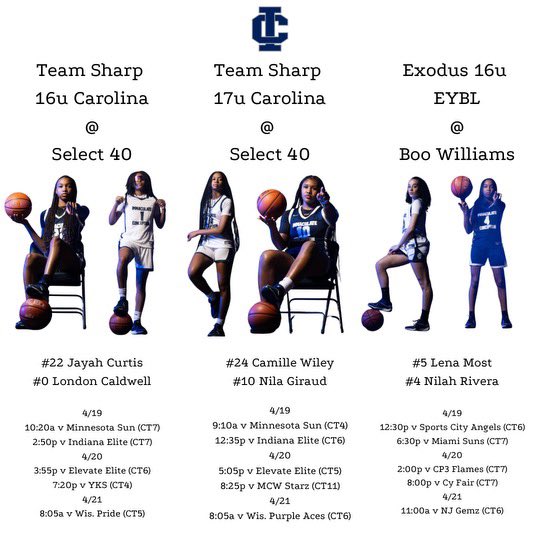 Come check us out this weekend at Boo Williams!!