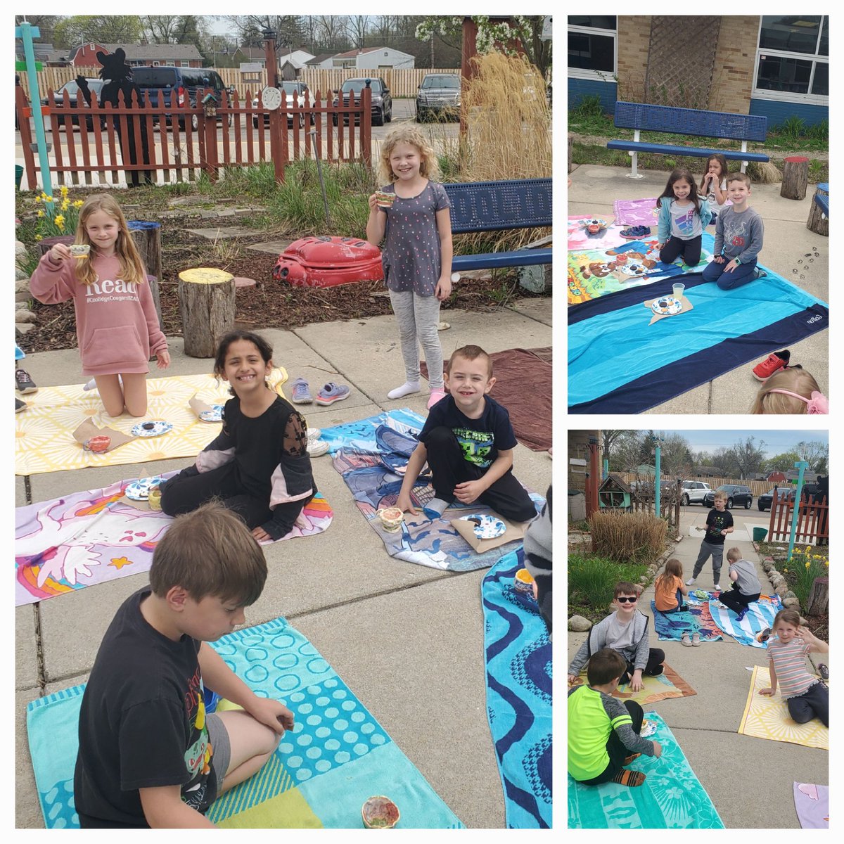 We had a lovely time today using  the tea cups we made for a tea party with Ms. O'Brien's  class! <a href="/CoolidgeCougars/">Coolidge Cougars</a> <a href="/stark_kellie/">Kellie Stark</a>