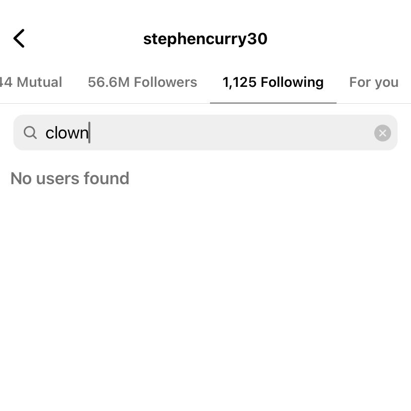 Looks like Steph Curry has unfollowed Draymond on IG 👀