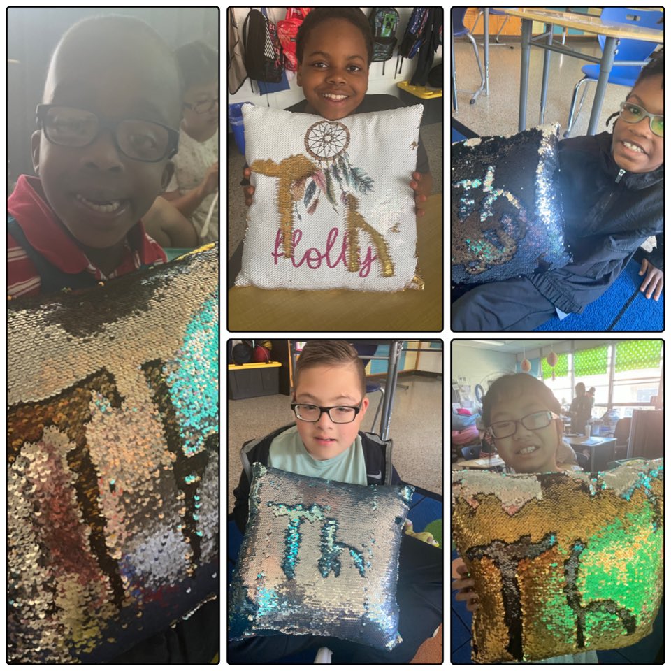 AstrosAAF's tweet photo. #THankfulTHursday is for TH #digraphs 
#literacy
#SpecialEducation 
#teamAAF 
The sequin pillow can be a distraction…or it can be a tool for learning! @SeeDotWilson @AlantonAstros https://t.co/H3WKzaqZzW