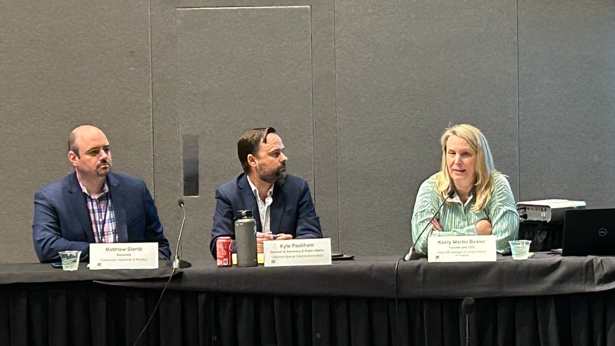 Thank you @CSAC_Counties for inviting CSDA Chief Advocacy & External Affairs Officer Kyle Packham to present with former DOF Director Keely Bosler and Matthew Slentz of Colantuono, Highsmith & Whatley about the potential impacts of Initiative 1935 on #localgovernments and the