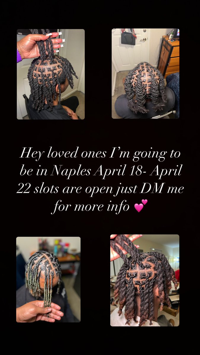 Dm me on IG: @deslocdup to book 💕