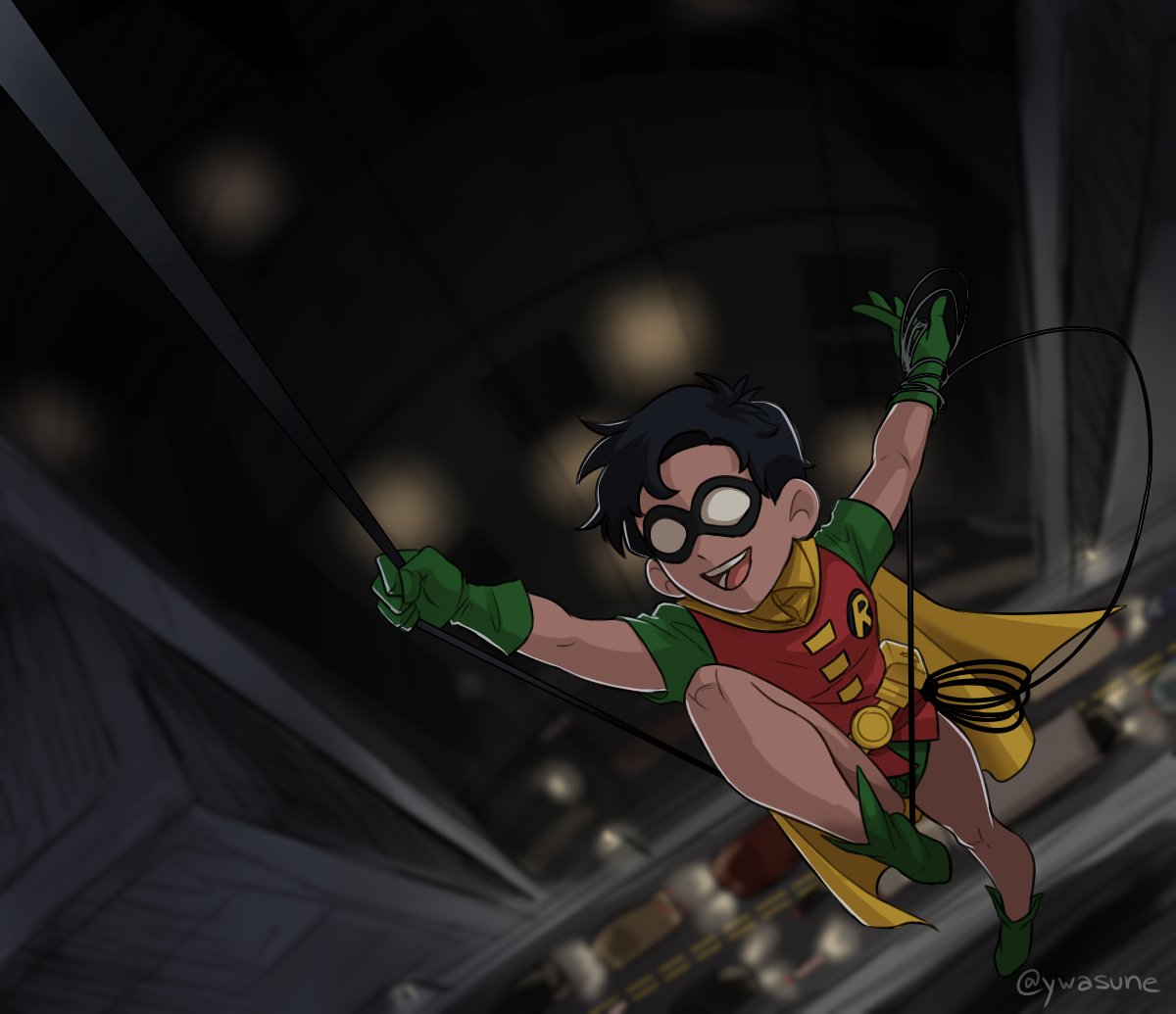 leap #dickgrayson #robin