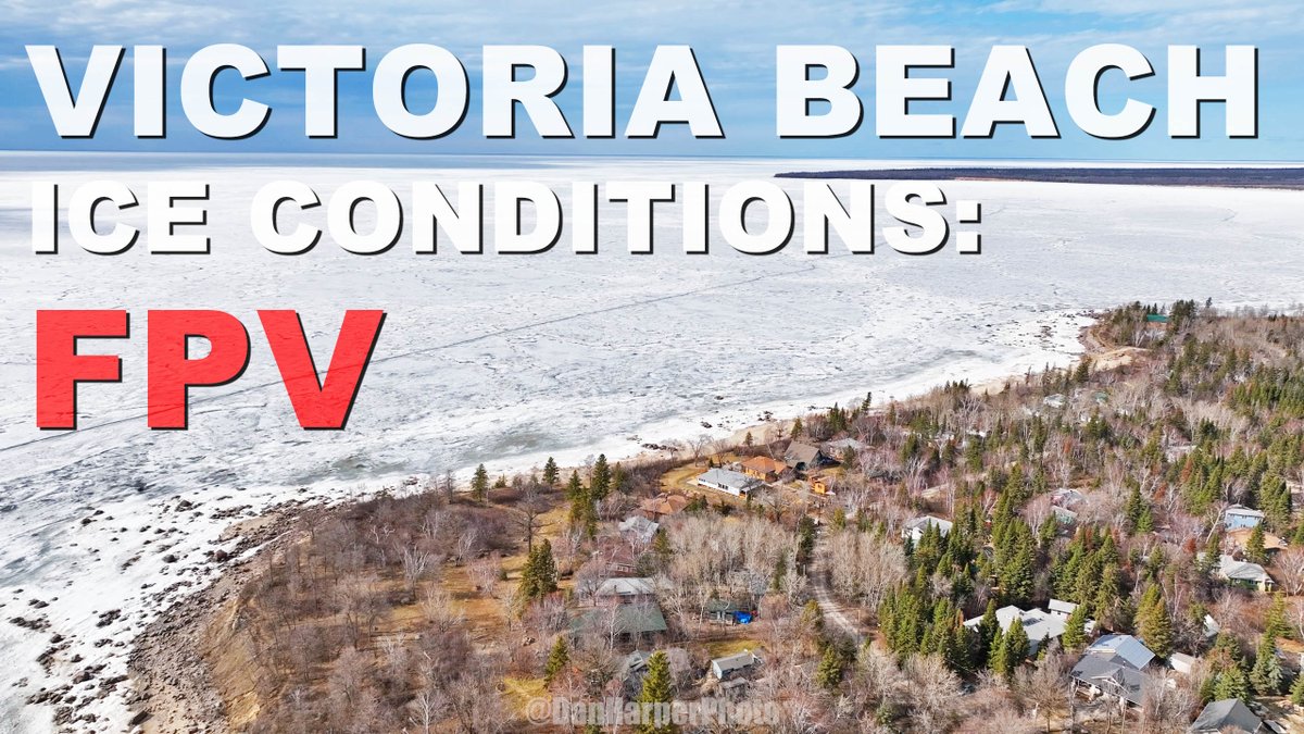 New video on my Youtube channel using an #FPVDrone to check out the ice conditions at #VictoriaBeach #Manitoba this week.

CLICK HERE to check it out: youtu.be/RDWPLFLA6JQ 

#WinnipegPhotographer #DJIAvata #Avata #LicensedDronePilot