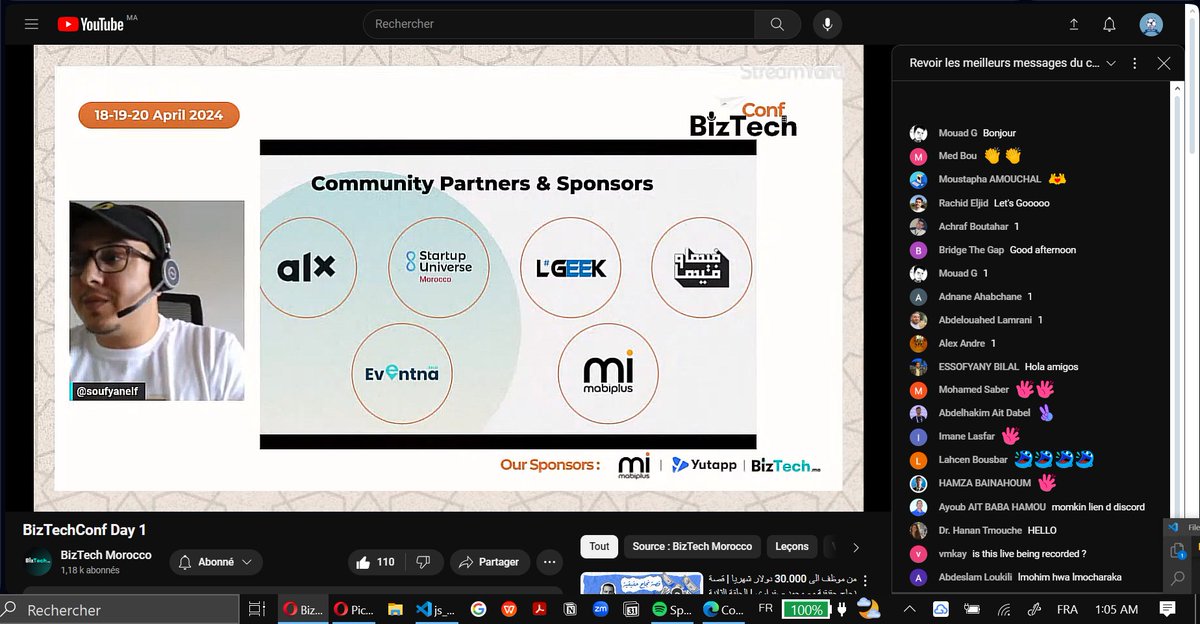 ZEddoublali's tweet image. #BizTechConf  That&apos;s Nice .