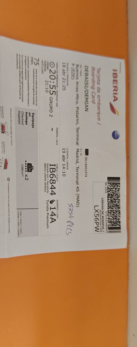 desmondeok_'s tweet photo. @Iberia Aquí la prueba... https://t.co/2euwOfhgpR
